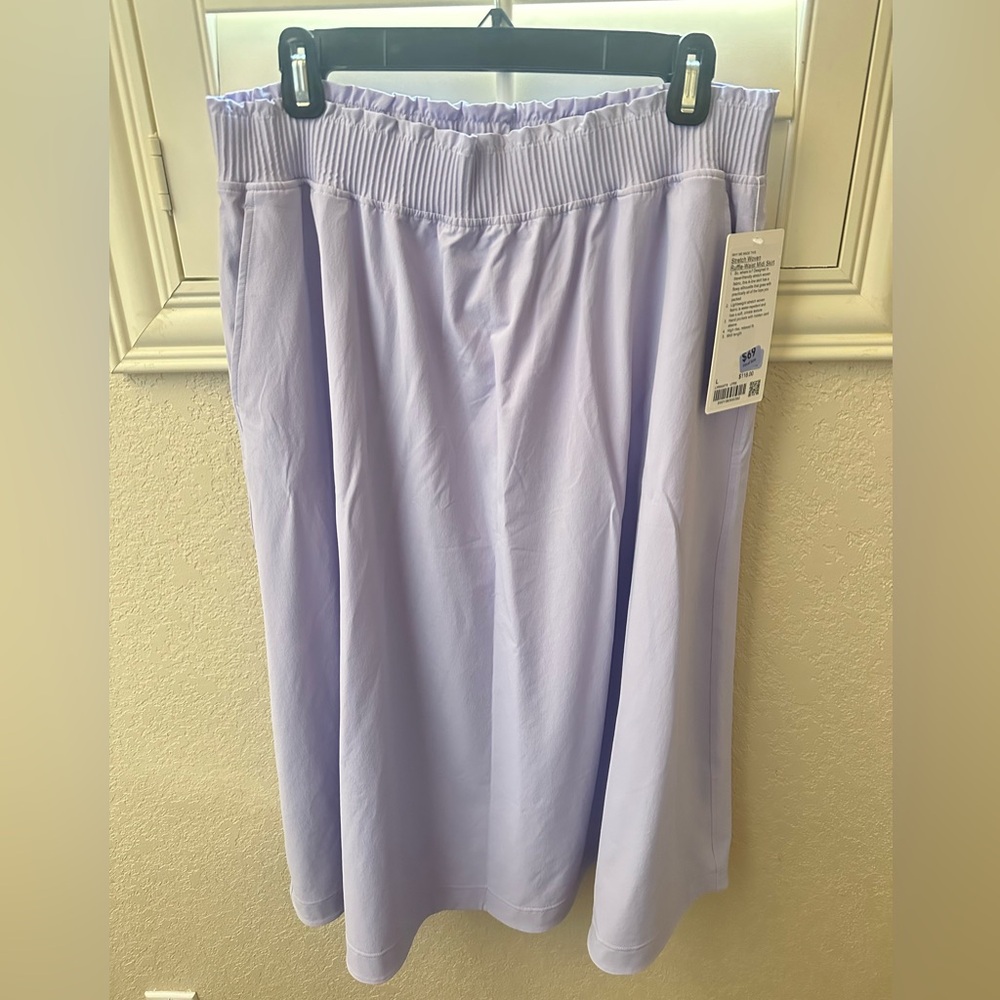 Lululemon Purple Midi Skirt